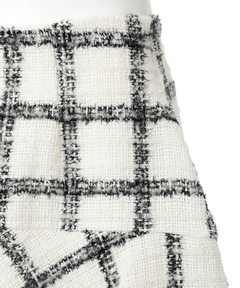 Apuweiser-riche(アプワイザー・リッシェ) |ツイードフレアミニスカート