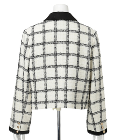 Apuweiser-riche(アプワイザー・リッシェ) |バイカラーツイードジャケット