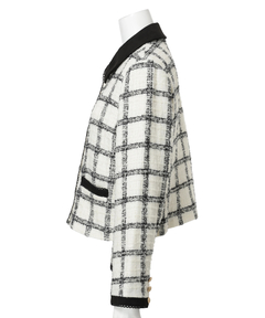 Apuweiser-riche(アプワイザー・リッシェ) |バイカラーツイードジャケット