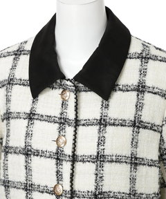 Apuweiser-riche(アプワイザー・リッシェ) |バイカラーツイードジャケット