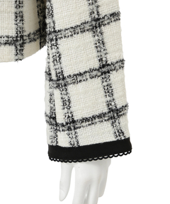 Apuweiser-riche(アプワイザー・リッシェ) |バイカラーツイードジャケット