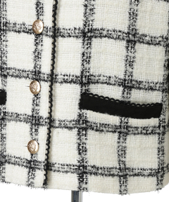 Apuweiser-riche(アプワイザー・リッシェ) |バイカラーツイードジャケット