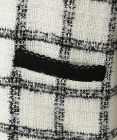 Apuweiser-riche(アプワイザー・リッシェ) |バイカラーツイードジャケット