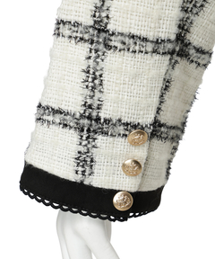 Apuweiser-riche(アプワイザー・リッシェ) |バイカラーツイードジャケット