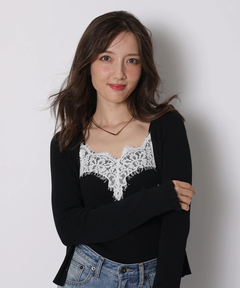 Apuweiser-riche(アプワイザー・リッシェ) |レーストリムニットアンサンブル