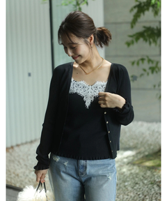 Apuweiser-riche(アプワイザー・リッシェ) |レーストリムニットアンサンブル