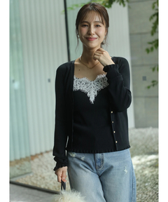 Apuweiser-riche(アプワイザー・リッシェ) |レーストリムニットアンサンブル