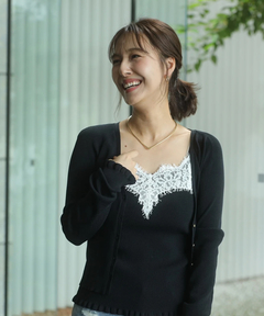 Apuweiser-riche(アプワイザー・リッシェ) |レーストリムニットアンサンブル