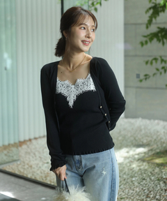 Apuweiser-riche(アプワイザー・リッシェ) |レーストリムニットアンサンブル