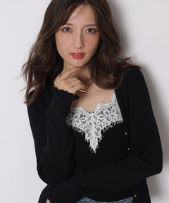 Apuweiser-riche(アプワイザー・リッシェ) |レーストリムニットアンサンブル