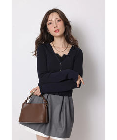 Apuweiser-riche(アプワイザー・リッシェ) |レーストリムニットアンサンブル