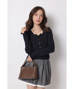 Apuweiser-riche(アプワイザー・リッシェ) |レーストリムニットアンサンブル