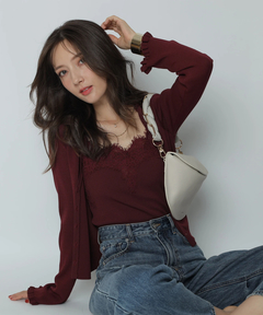 Apuweiser-riche(アプワイザー・リッシェ) |レーストリムニットアンサンブル