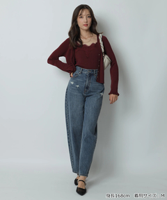 Apuweiser-riche(アプワイザー・リッシェ) |レーストリムニットアンサンブル