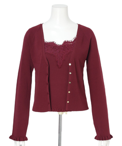 Apuweiser-riche(アプワイザー・リッシェ) |レーストリムニットアンサンブル