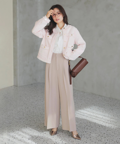 Apuweiser-riche(アプワイザー・リッシェ) |エンブレム刺繍シャツブラウス