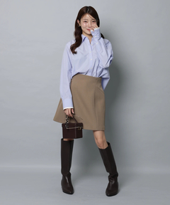 Apuweiser-riche(アプワイザー・リッシェ) |エンブレム刺繍シャツブラウス