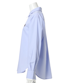 Apuweiser-riche(アプワイザー・リッシェ) |エンブレム刺繍シャツブラウス