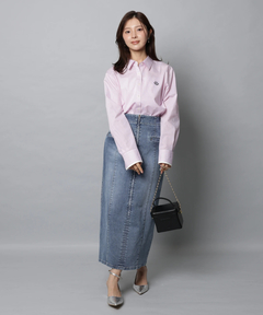 Apuweiser-riche(アプワイザー・リッシェ) |エンブレム刺繍シャツブラウス