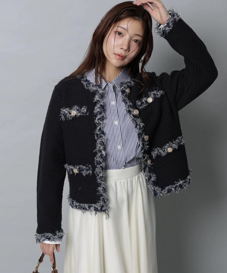 エンブレム刺繍シャツブラウス | シャツ・ブラウス | Apuweiser-riche