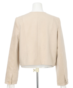 Apuweiser-riche(アプワイザー・リッシェ) |スエードノーカラージャケット