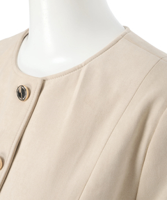 Apuweiser-riche(アプワイザー・リッシェ) |スエードノーカラージャケット