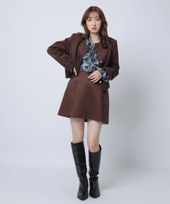 Apuweiser-riche(アプワイザー・リッシェ) |スエードノーカラージャケット