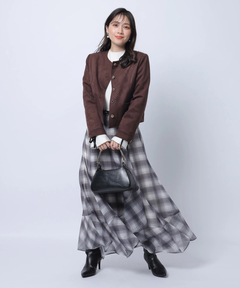 Apuweiser-riche(アプワイザー・リッシェ) |スエードノーカラージャケット