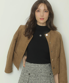 Apuweiser-riche(アプワイザー・リッシェ) |スエードノーカラージャケット