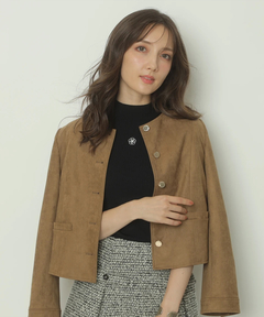 Apuweiser-riche(アプワイザー・リッシェ) |スエードノーカラージャケット