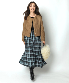 Apuweiser-riche(アプワイザー・リッシェ) |スエードノーカラージャケット