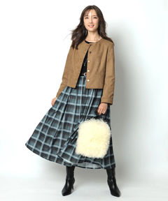 Apuweiser-riche(アプワイザー・リッシェ) |スエードノーカラージャケット