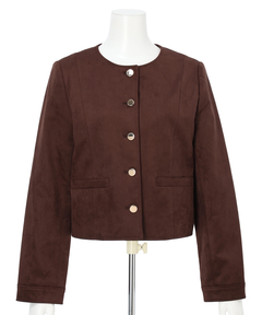 Apuweiser-riche(アプワイザー・リッシェ) |スエードノーカラージャケット