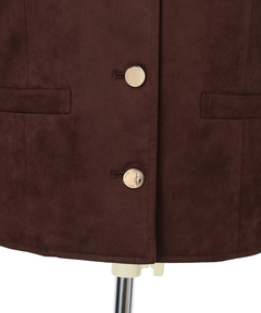 Apuweiser-riche(アプワイザー・リッシェ) |スエードノーカラージャケット