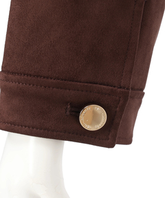 Apuweiser-riche(アプワイザー・リッシェ) |スエードノーカラージャケット