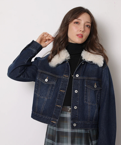 Apuweiser-riche(アプワイザー・リッシェ) |取り外しファー付Ｇジャン