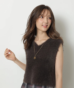 Apuweiser-riche(アプワイザー・リッシェ) |前後2WAYふわふわベスト