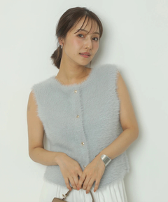 Apuweiser-riche(アプワイザー・リッシェ) |前後2WAYふわふわベスト