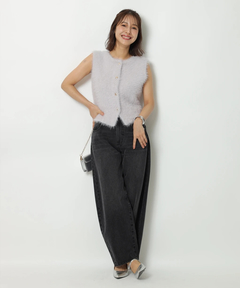 Apuweiser-riche(アプワイザー・リッシェ) |前後2WAYふわふわベスト