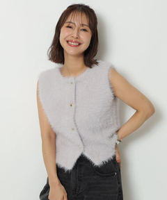 Apuweiser-riche(アプワイザー・リッシェ) |前後2WAYふわふわベスト