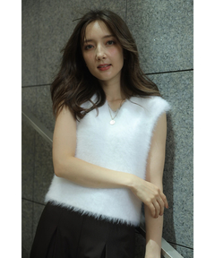 Apuweiser-riche(アプワイザー・リッシェ) |前後2WAYふわふわベスト