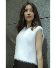 Apuweiser-riche(アプワイザー・リッシェ) |前後2WAYふわふわベスト