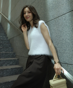 Apuweiser-riche(アプワイザー・リッシェ) |前後2WAYふわふわベスト