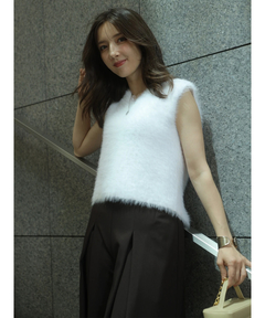 Apuweiser-riche(アプワイザー・リッシェ) |前後2WAYふわふわベスト