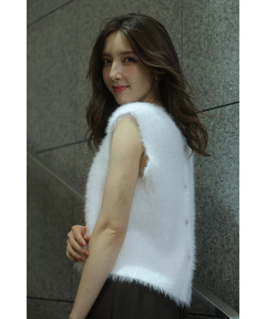 Apuweiser-riche(アプワイザー・リッシェ) |前後2WAYふわふわベスト