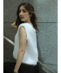 Apuweiser-riche(アプワイザー・リッシェ) |前後2WAYふわふわベスト