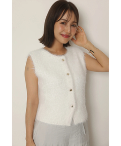 Apuweiser-riche(アプワイザー・リッシェ) |前後2WAYふわふわベスト