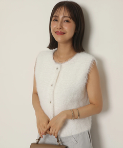 Apuweiser-riche(アプワイザー・リッシェ) |前後2WAYふわふわベスト