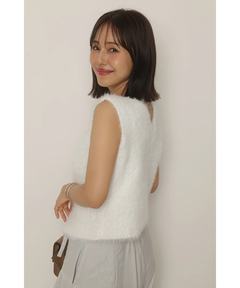 Apuweiser-riche(アプワイザー・リッシェ) |前後2WAYふわふわベスト