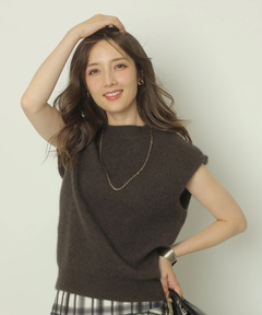 アプワイザーリッシェ　限定　テディVネックアンサンブル アプワイザー・リッシェ Apuweiser-riche テディVネック